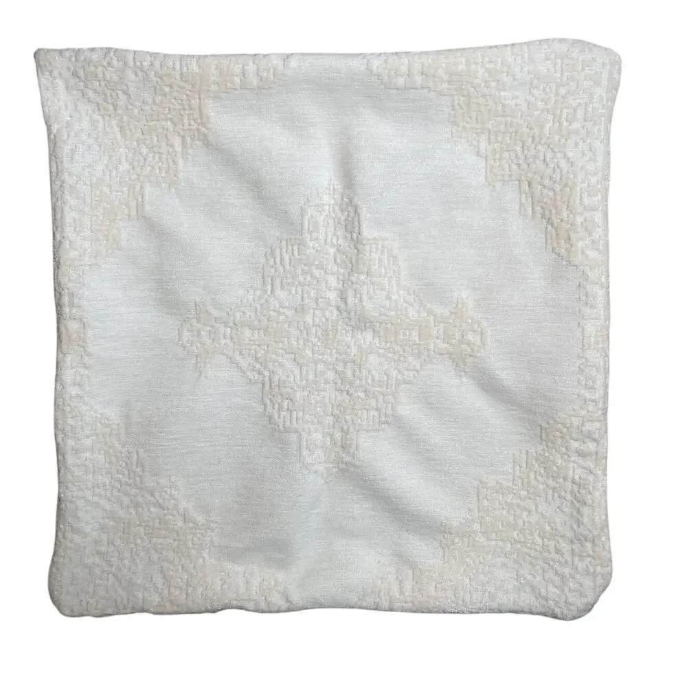 Pottery Barn 100% Cotton Cream Pillow Covers